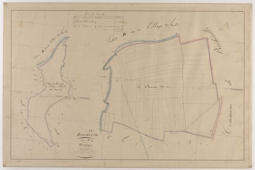 BRANDEVILLE - Section C - de la Montagne - feuille 07