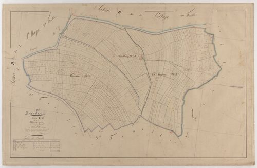 BRANDEVILLE - Section C - de la Montagne - feuille 06