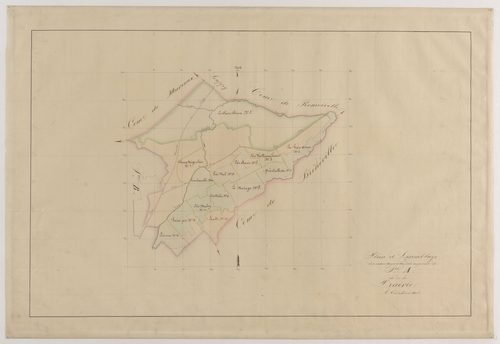 BRANDEVILLE - Section A - de la Prairie - Plan d'assemblage