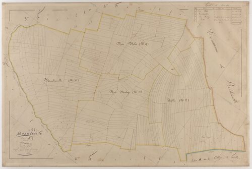 BRANDEVILLE - Section A - de la Prairie - feuille 05