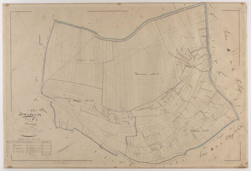 BRANDEVILLE - Section C - de la Montagne - feuille 01