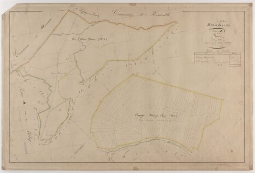 BRANDEVILLE - Section A - de la Prairie - feuille 01