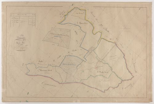 BREHEVILLE - Section B - de la Haute-Fin - feuille 07