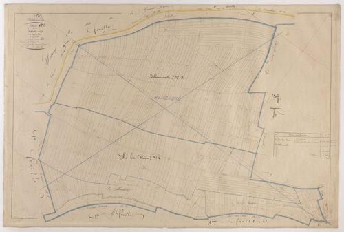 BREHEVILLE - Section B - de la Haute-Fin - feuille 02