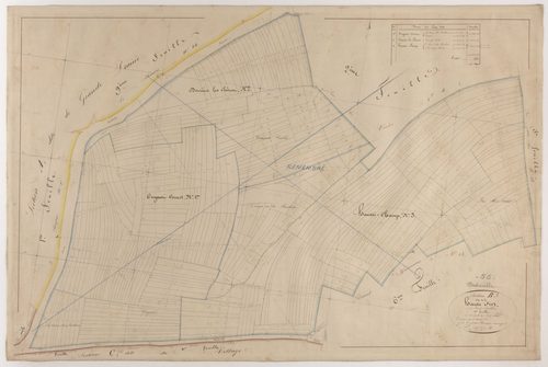 BREHEVILLE - Section B - de la Haute-Fin - feuille 01