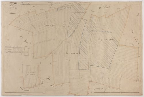 BREHEVILLE - Section D - de la Montagne - feuille 03