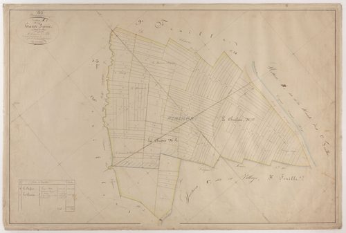 BREHEVILLE - Section A - de la Grande Prairie - feuille 01