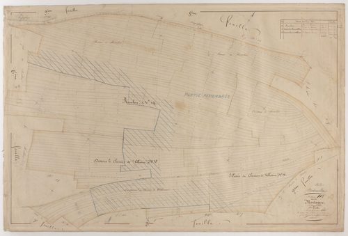 BREHEVILLE - Section D - de la Montagne - feuille 07