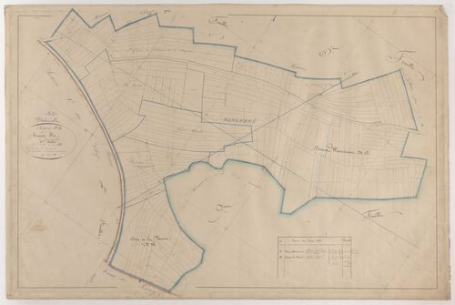 BREHEVILLE - Section B - de la Haute-Fin - feuille 06