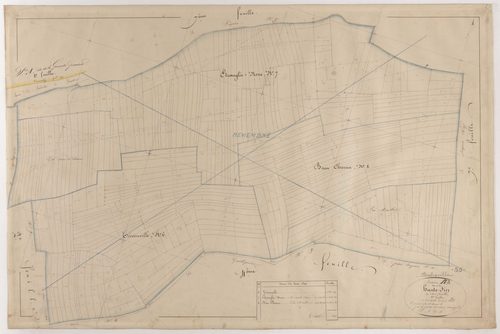 BREHEVILLE - Section B - de la Haute-Fin - feuille 03