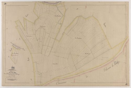 BREUX - Section D - Beaufroy et du Village - feuille 04