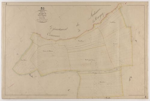 BREUX - Section A - de Fagny - feuille 02