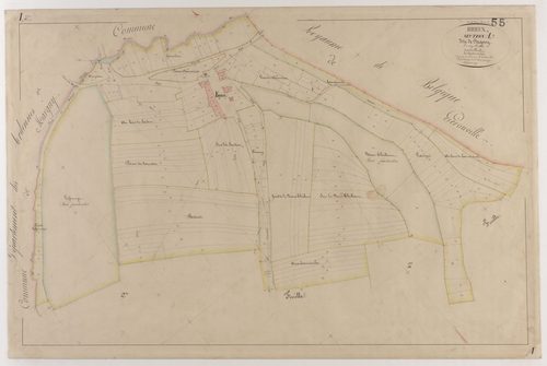 BREUX - Section A - de Fagny - feuille 03