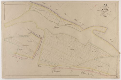BREUX - Section D - Beaufroy et du Village - feuille 03