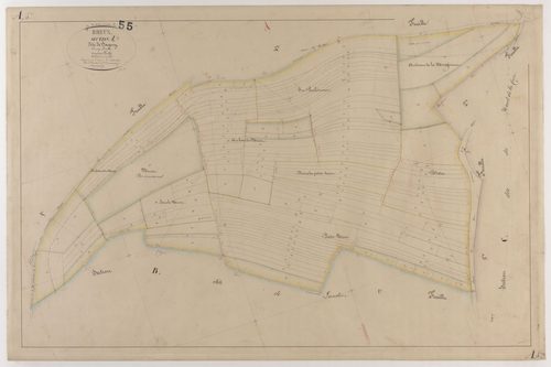 BREUX - Section A - de Fagny - feuille 05
