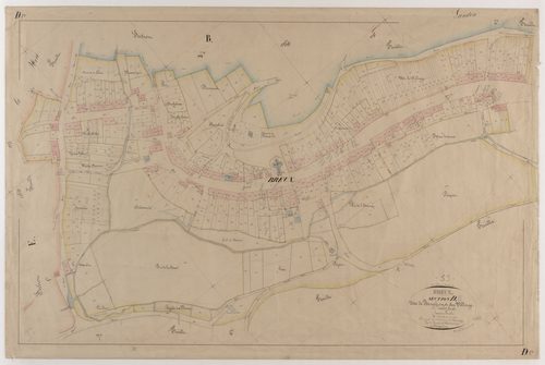 BREUX - Section D - Beaufroy et du Village - feuille 08