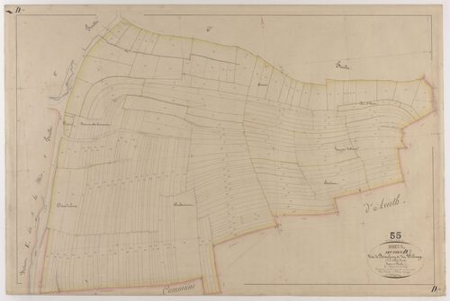 BREUX - Section D - Beaufroy et du Village - feuille 07