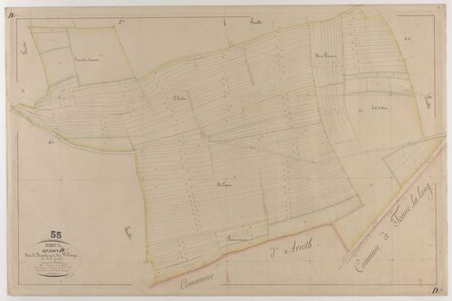 BREUX - Section D - Beaufroy et du Village - feuille 05