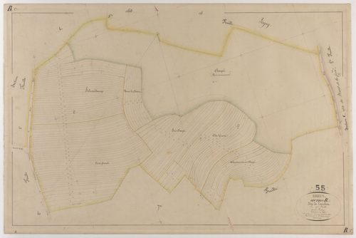 BREUX - Section B - de Landin - feuille 01