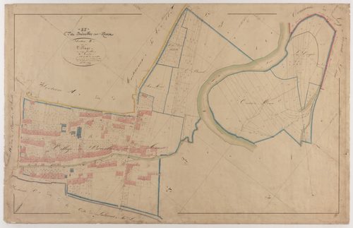 BRIEULLES-SUR-MEUSE - Section B - du Village - feuille 02