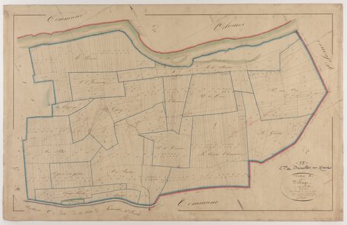 BRIEULLES-SUR-MEUSE - Section B - du Village - feuille 05