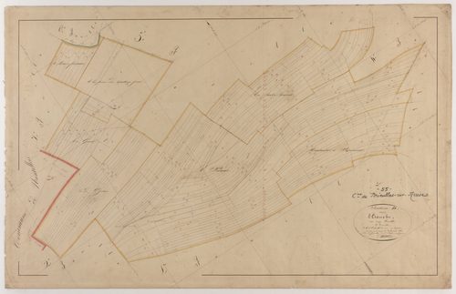 BRIEULLES-SUR-MEUSE - Section D - de l'Etanche - feuille 03