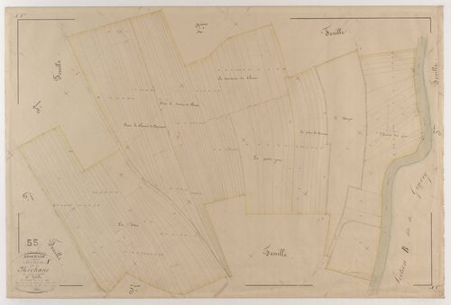 BROUENNES - Section A - de Néchane - feuille 04