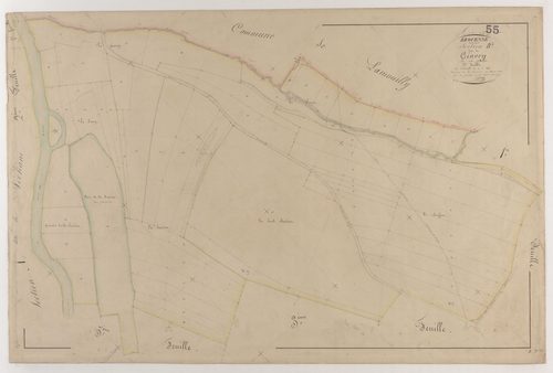 BROUENNES - Section B - de Ginvry - feuille 02