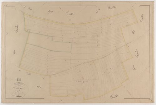 BROUENNES - Section A - de Néchane - feuille 03