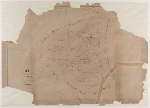 BROUENNES - Tableau d'assemblage - feuille 01