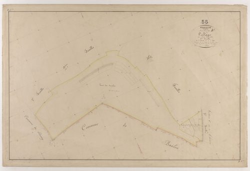 BROUENNES - Section D - du Village - feuille 05