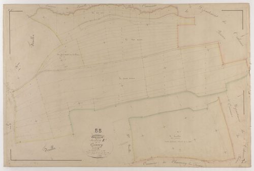 BROUENNES - Section B - de Ginvry - feuille 01