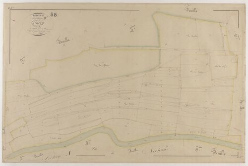 BROUENNES - Section B - de Ginvry - feuille 05