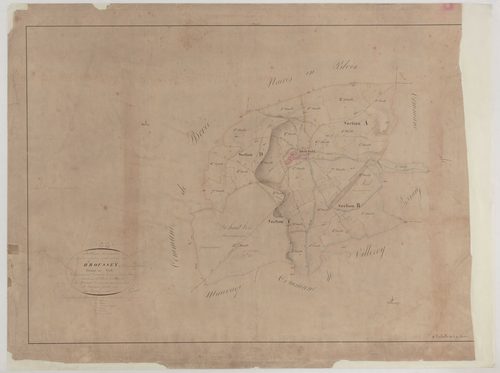 BROUSSEY-EN-BLOIS - Tableau d'assemblage feuille 01