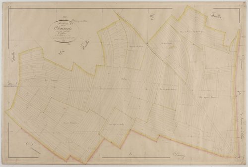 BROUSSEY-EN-BLOIS - Section A de Charmois feuille 03
