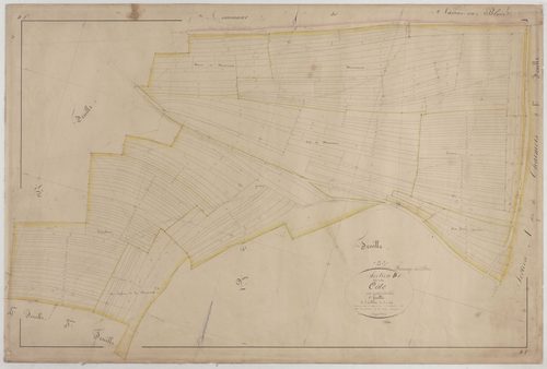 BROUSSEY-EN-BLOIS - Section D de la Côte feuille 01