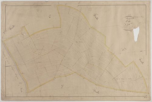 BROUSSEY-EN-BLOIS - Section D de la Côte feuille 04