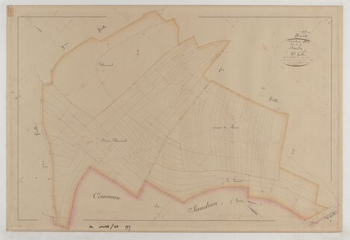 BURE - Section D de la Faulx feuille 02