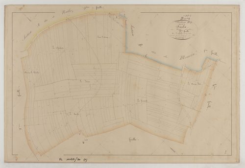 BURE - Section D de la Faulx feuille 05
