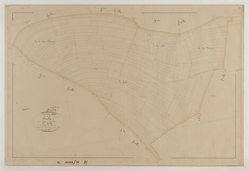 BURE - Section D de la Faulx feuille 06