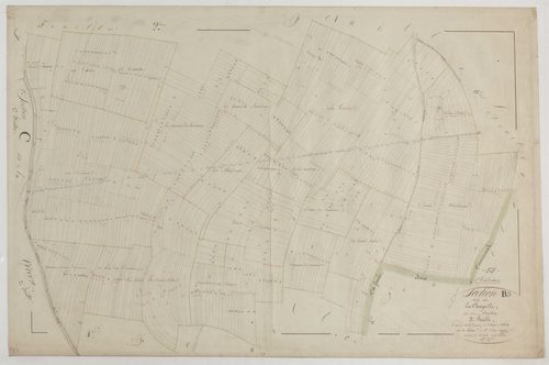 CHALAINES - Section B de la Chapelle feuille 03