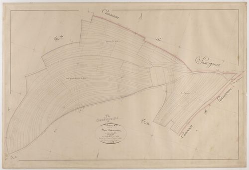 CHAMPNEUVILLE - Section C - des Bois d'Avemont - feuille 04