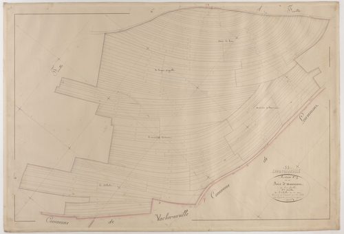 CHAMPNEUVILLE - Section C - des Bois d'Avemont - feuille 05