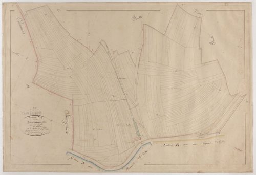 CHAMPNEUVILLE - Section C - des Bois d'Avemont - feuille 01