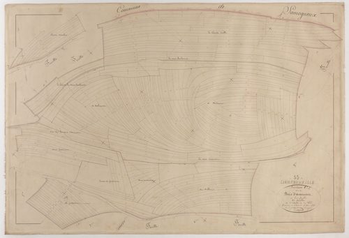 CHAMPNEUVILLE - Section C - des Bois d'Avemont - feuille 02