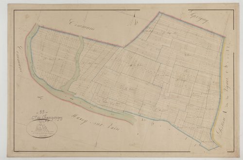 CHAMPOUGNY - Section B des Prés feuille 05