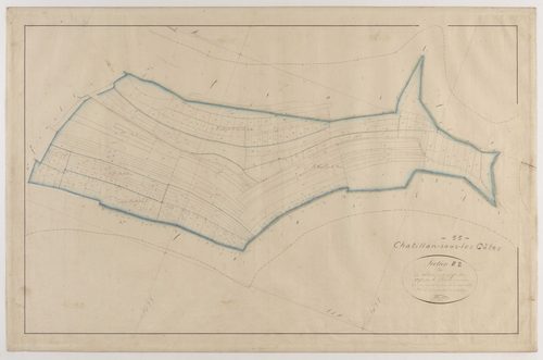 CHATILLON-SOUS-LES-COTES - Section B - du Châtelet - feuille 02