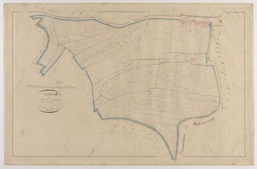 CHATILLON-SOUS-LES-COTES - Section B - du Châtelet - feuille 01