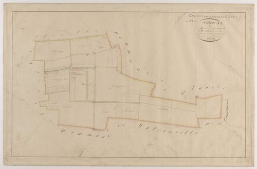 CHATILLON-SOUS-LES-COTES - Section A - de Mandre - feuille 01