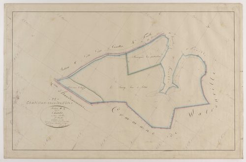 CHATILLON-SOUS-LES-COTES - Section B - du Châtelet - feuille 03
